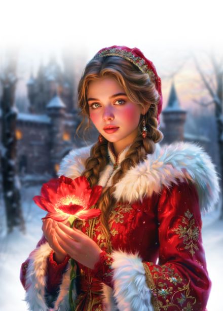 Сказка "Новогоднее чудо аленького цветочка"