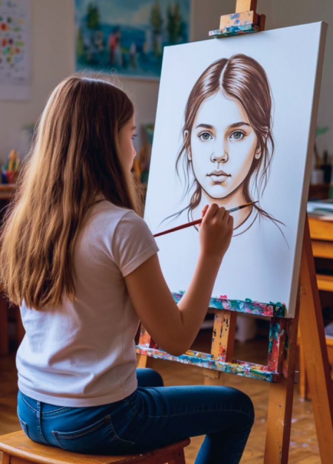 Мастер-класс по основам портретной живописи