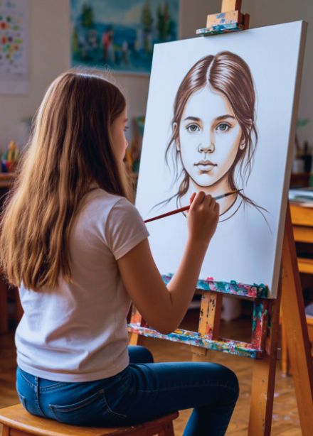 Мастер-класс по основам портретной живописи